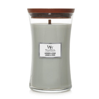 WoodWick Lavendel & cedar - Large