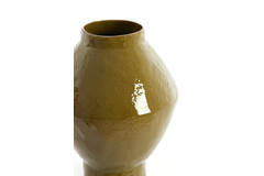 Vaas Keramiek VASORA Ø 29 x 41 cm glanzend olijf groen