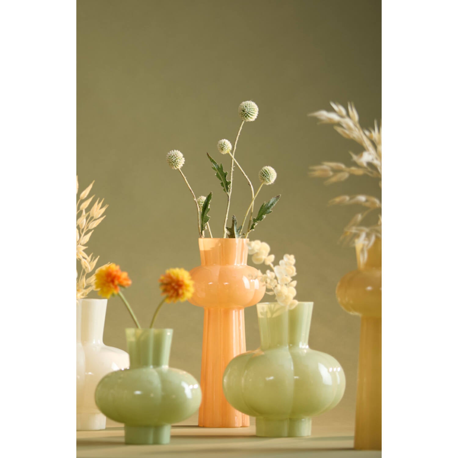 Vaas KORTOSI Ø 22.5 x 24 cm mint groen