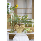 Kandelaar Aveline Ø 10 x 31 cm Olijf groen