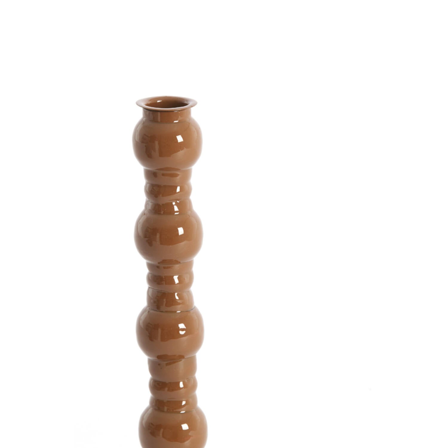 Kandelaar Aveline Ø 10 x 25 cm Caramel