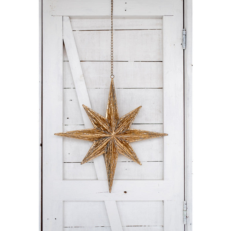 Deco star Starry goud