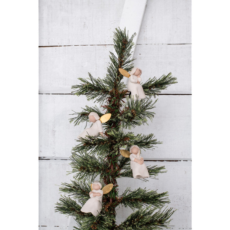 Ornament Angel Sit set van 4