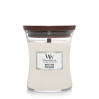 WoodWick White Teak - Medium