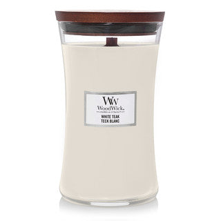 WoodWick White Teak - Large
