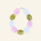 Pastel Sky armband - zilver
