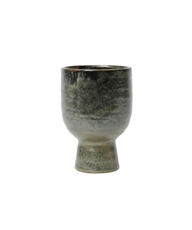 Bloempot Mika Ø14 x H19,5 cm – Donker Groen | Broste Chopenhage