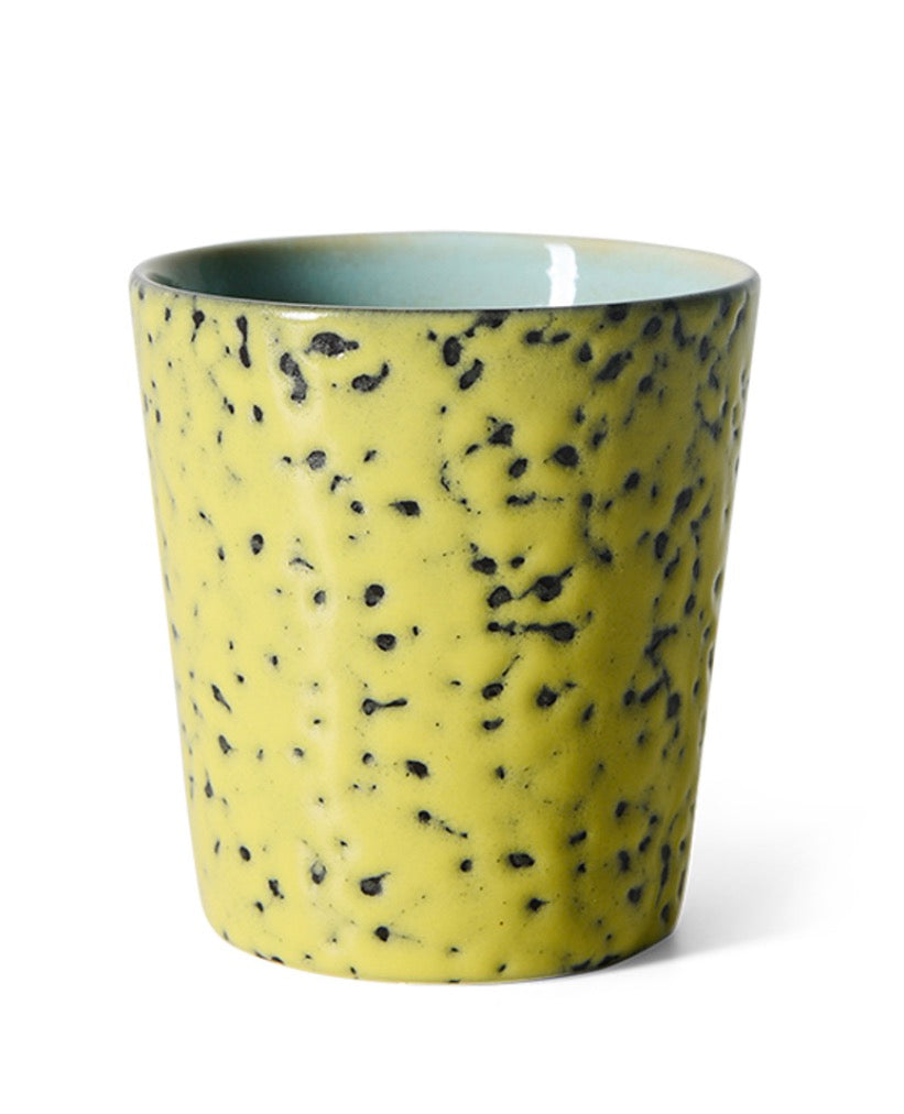 HKliving 70s ceramics - coffee mug corn