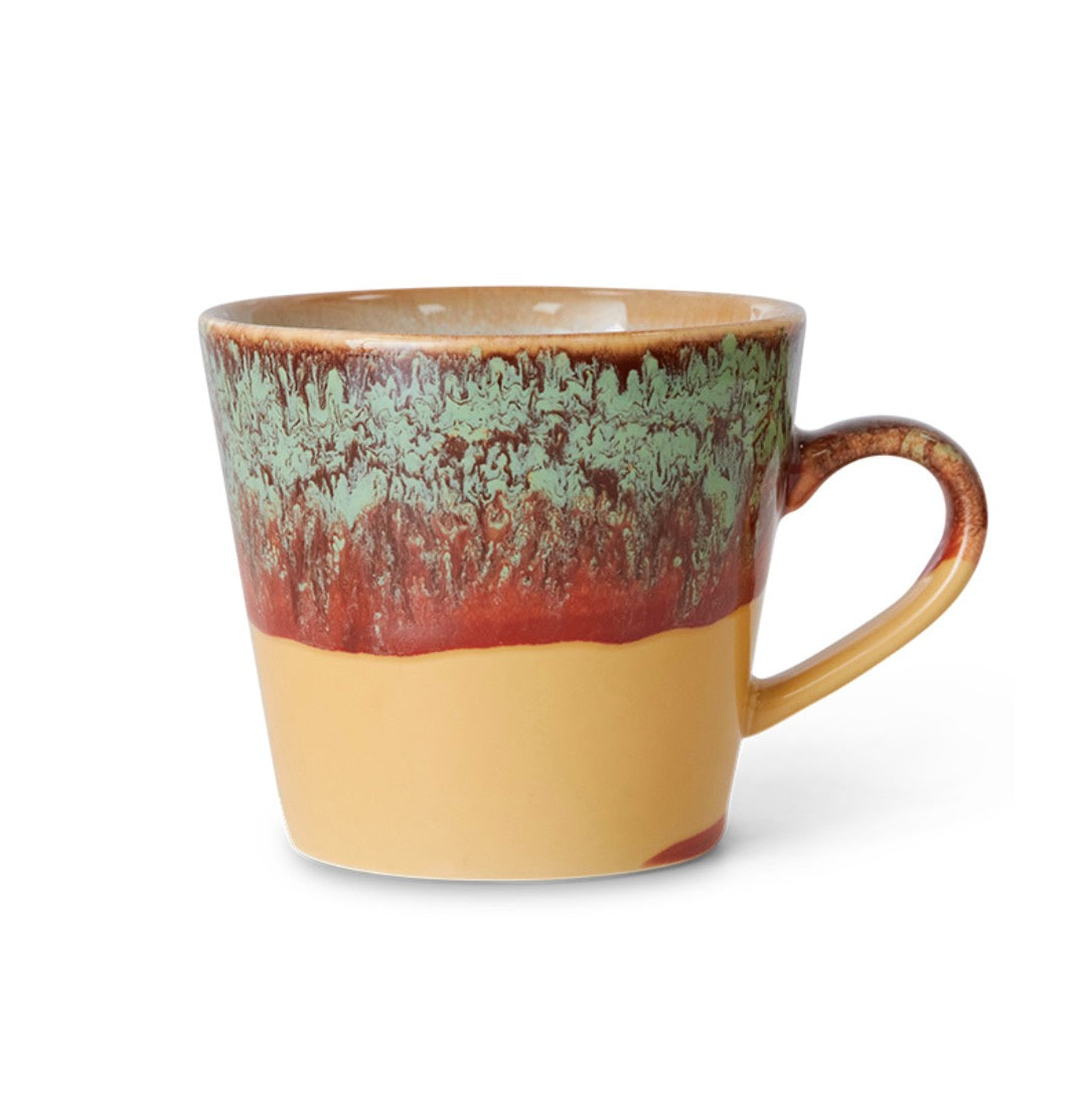 HKliving 70s ceramics -  cappuccino mug cove
