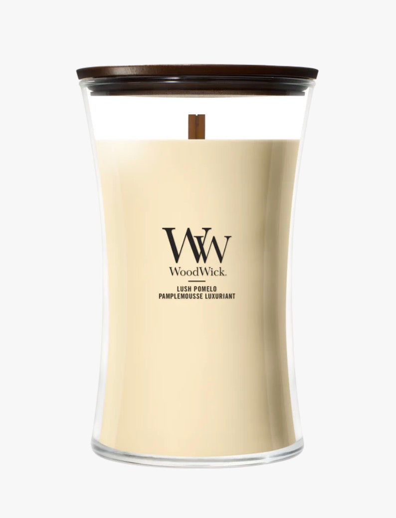 Woodwick Lush Pomelo Large Nieuwe geur
