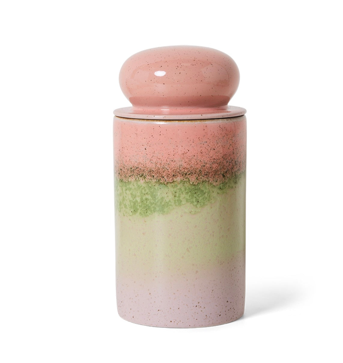 HKliving 70s ceramics - Storage jar glaze