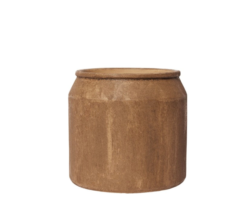 Bloempot Uma Terracotta Ø26 x H24 cm | Rustieke Pot | Broste Copenhage