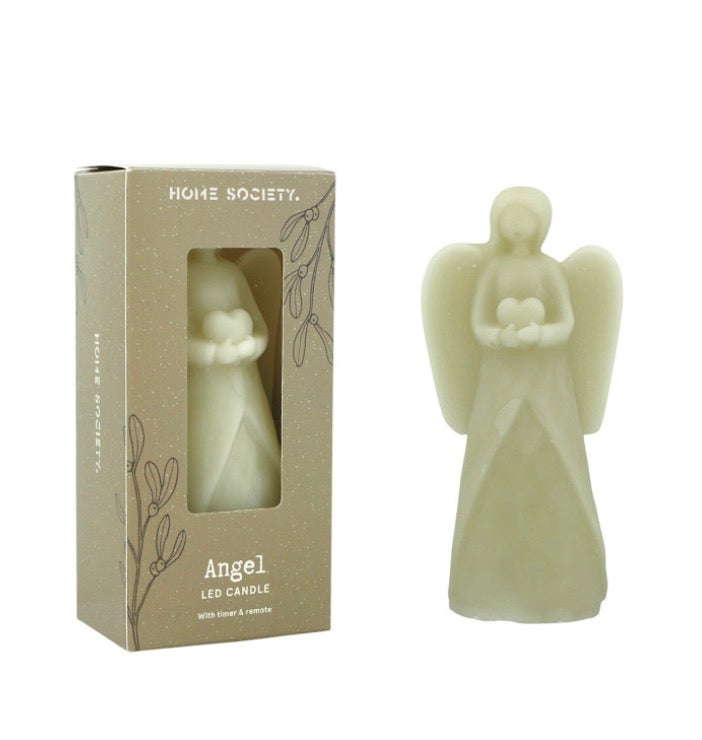 LED kaars Engel met hart - Home Society