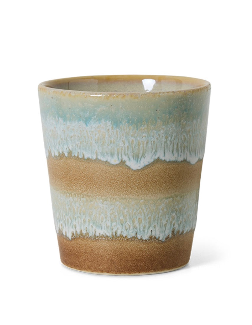 HKliving 70s ceramics - coffee mug skyline