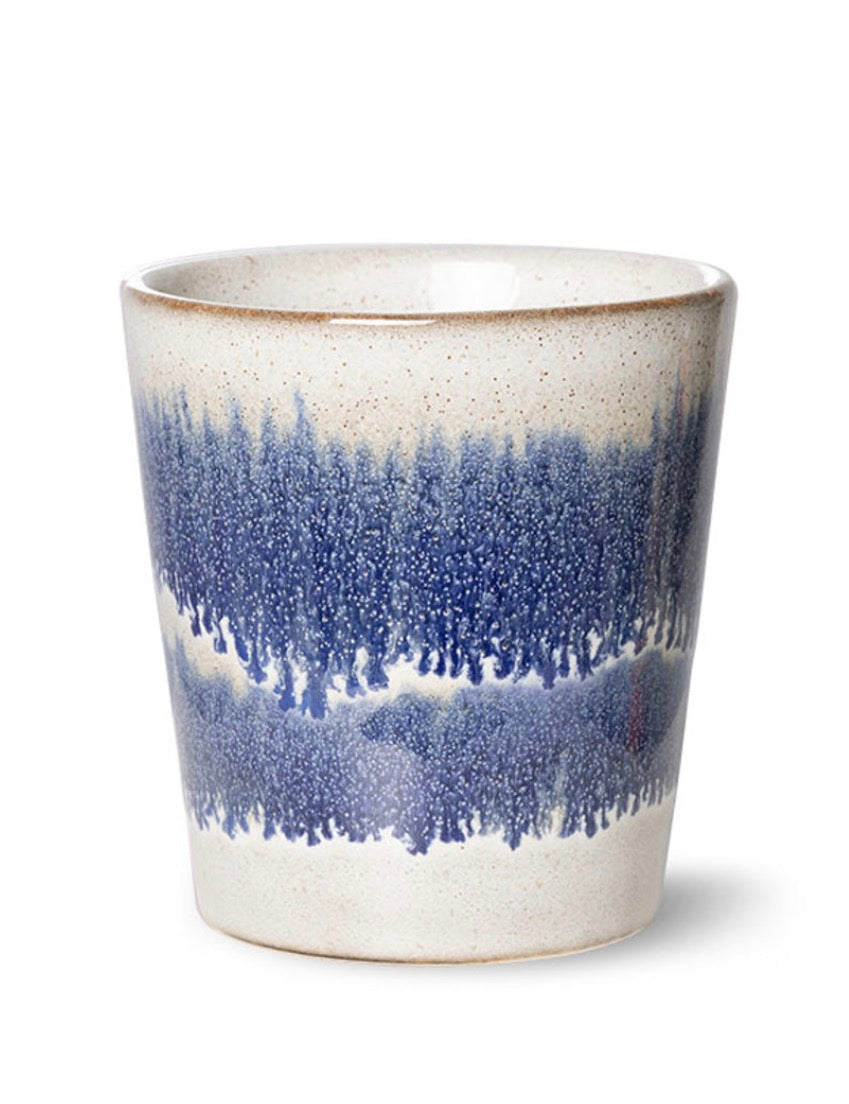 HKliving 70s ceramics - coffee mug Cosmos