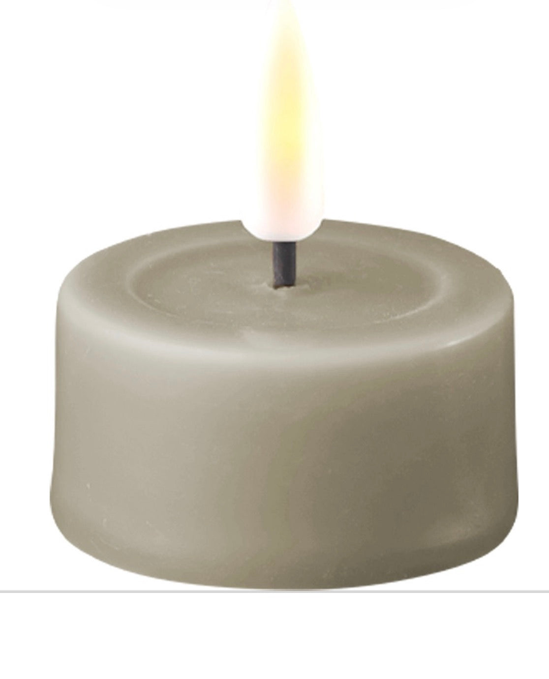 Deluxe Homeart LED Waxinelichtjes Sand 4 stuks | Zuzzen
