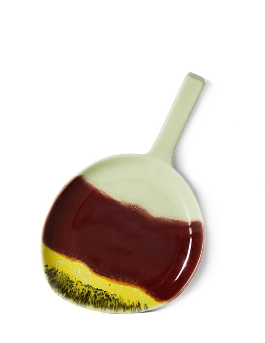 HKliving 70s ceramics - platter cherry