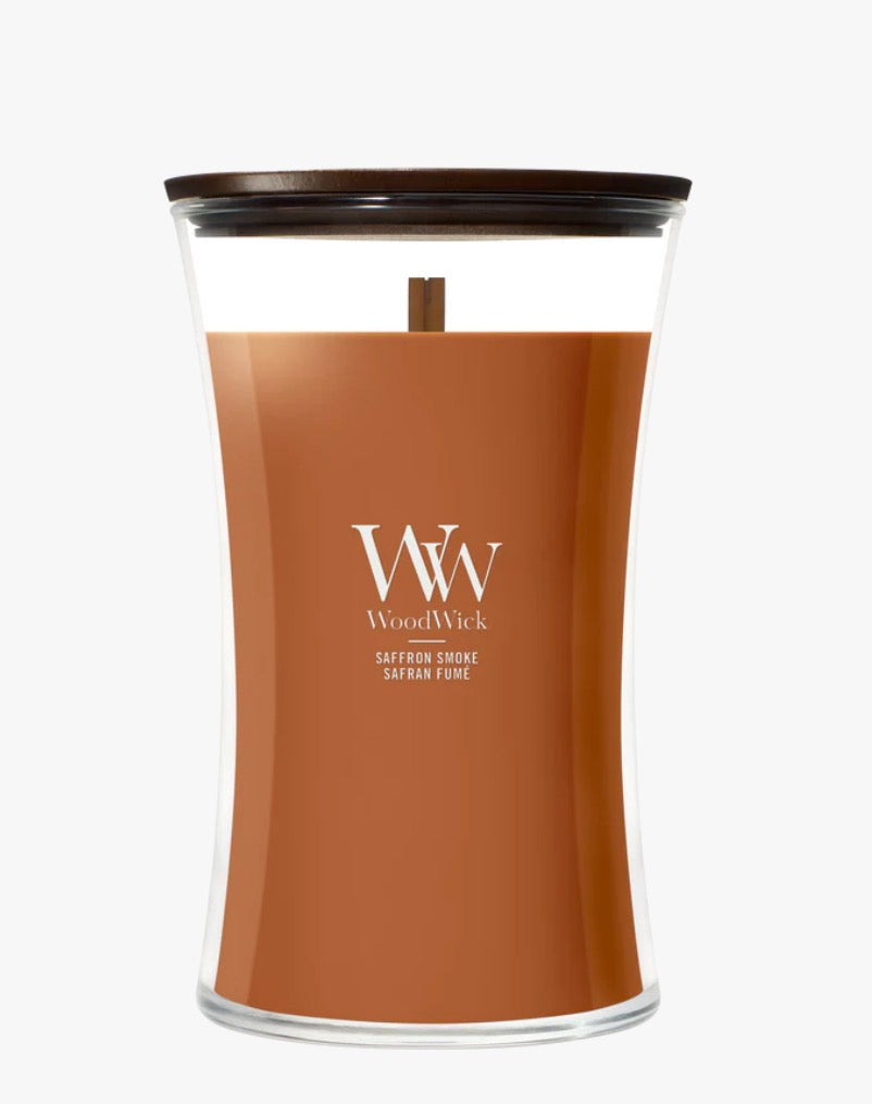 Woodwick Saffron smoke Large Nieuwe Geur