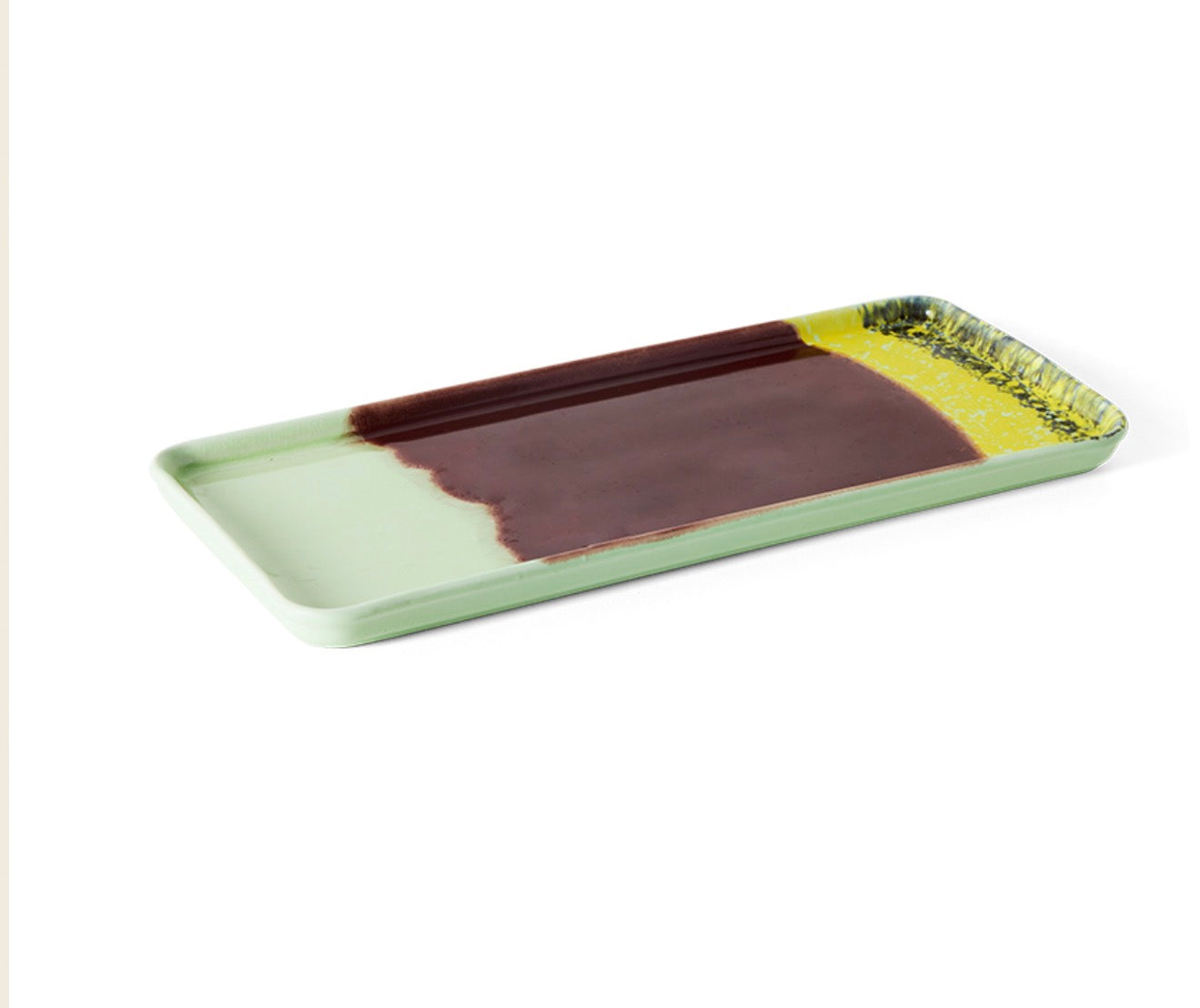HKliving 70s ceramics -  cake Tray Cherry