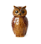 HK living Ceramic Owl Jar