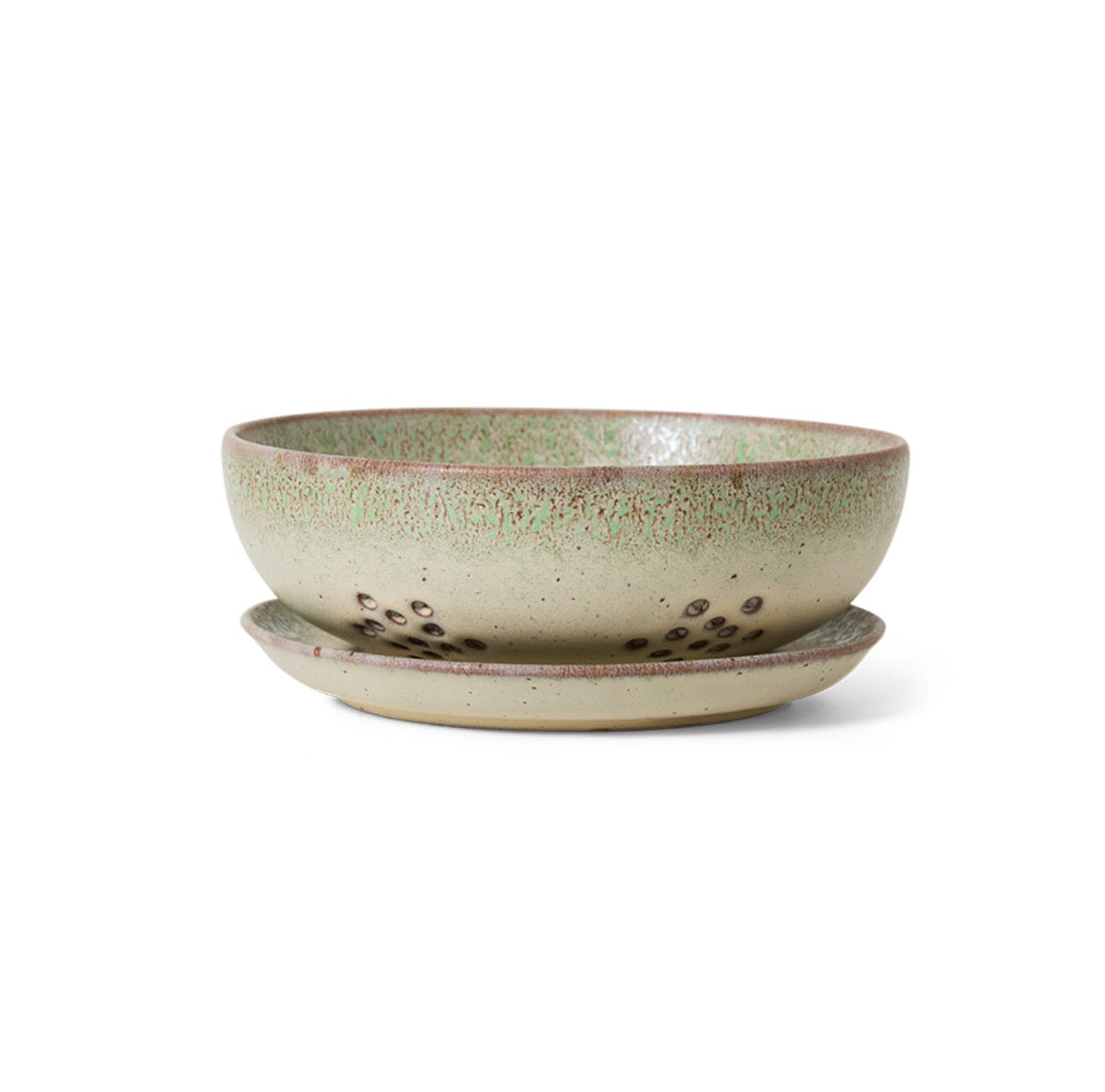 HKliving 70s ceramics - berry bowl ,slush