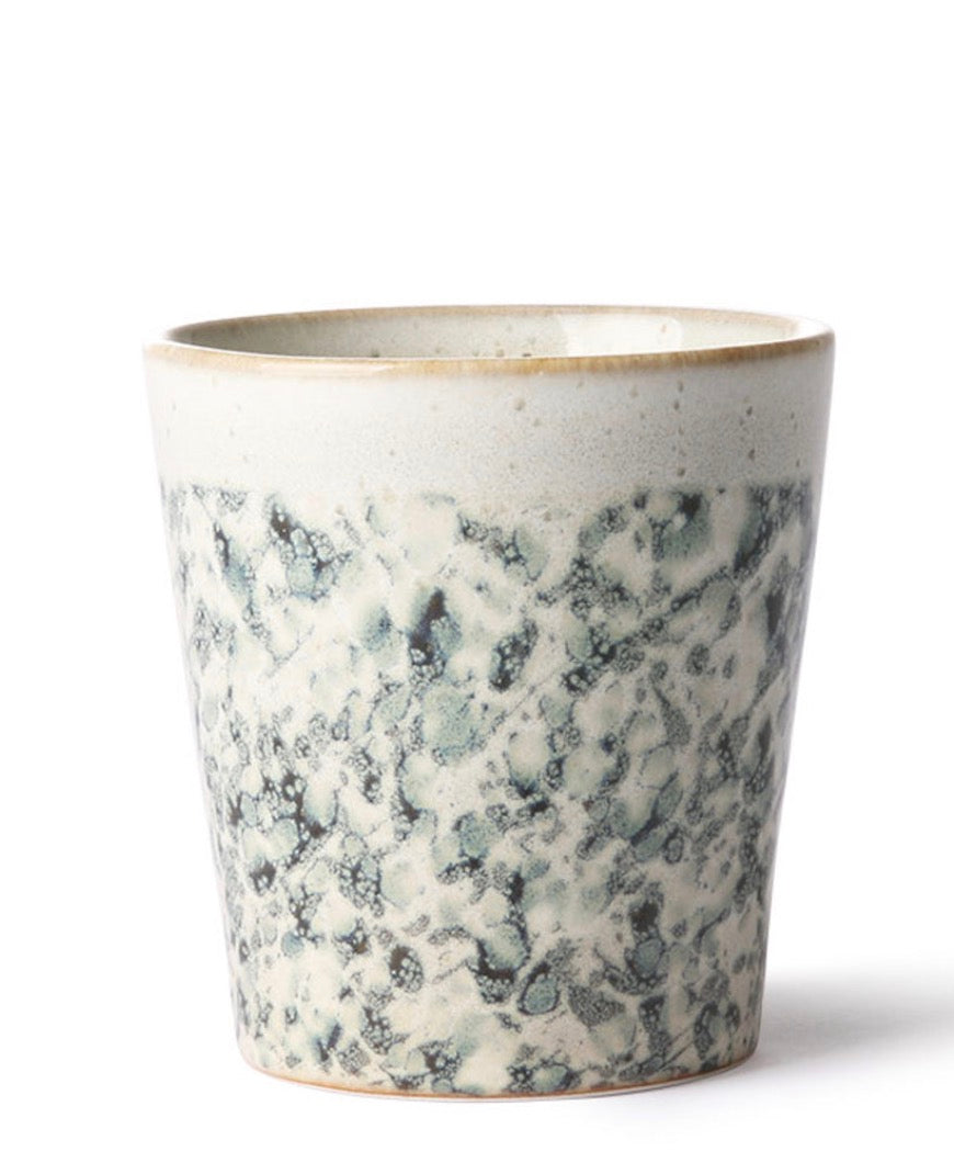 HKliving 70s ceramics - coffee mug hail