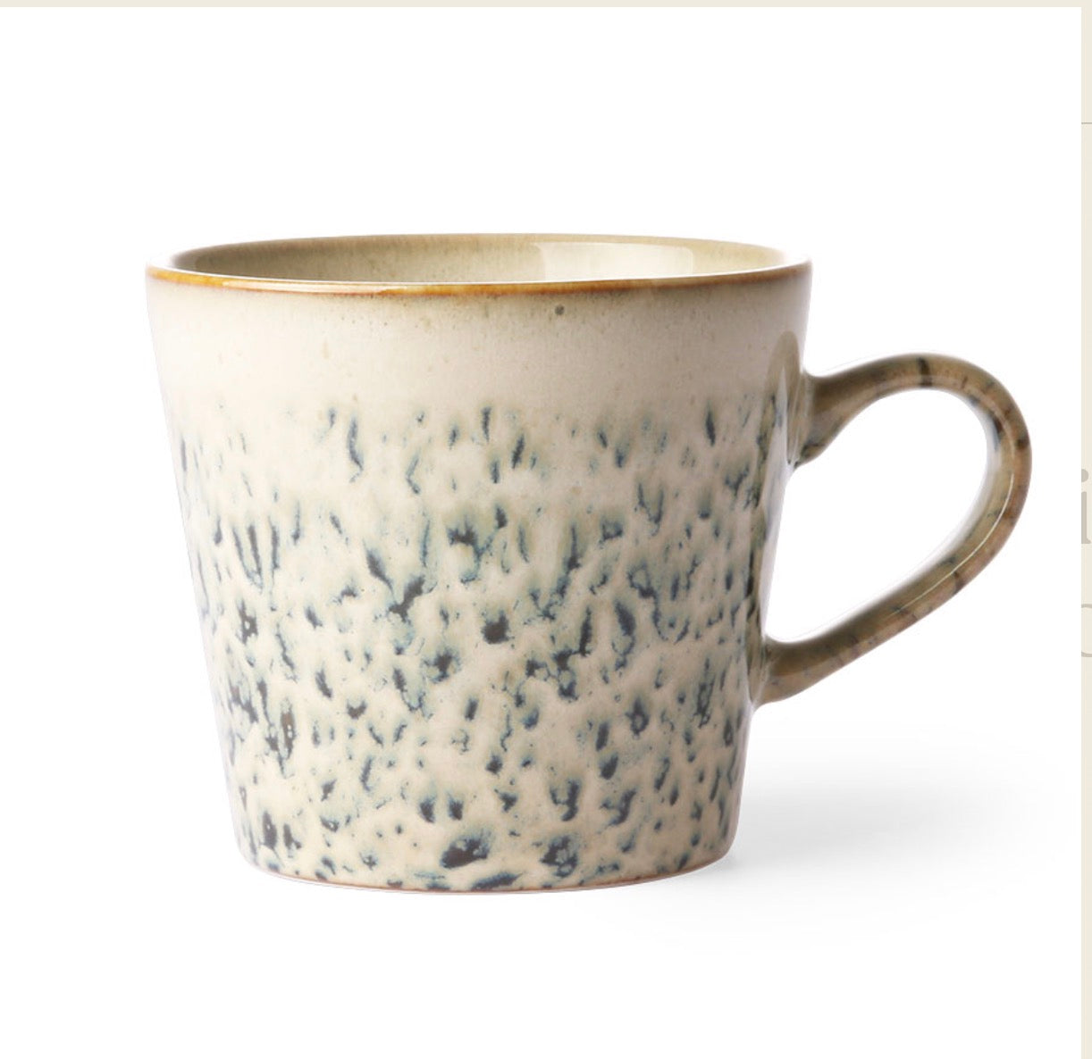 HKliving 70s ceramics -  cappuccino mug hail