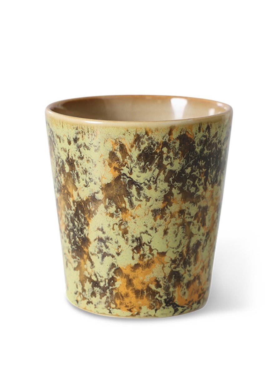 HKliving 70s ceramics - coffee mug fjord