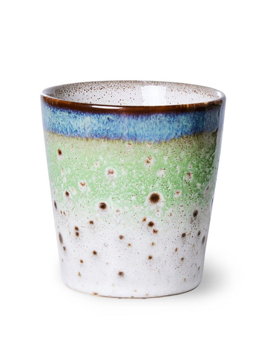 HKliving 70s ceramics - coffee mug comet