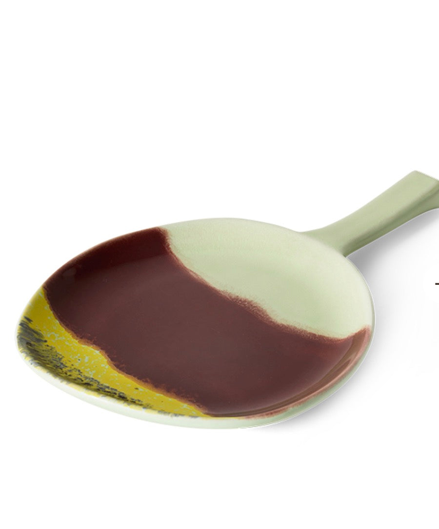 HKliving 70s ceramics - platter cherry