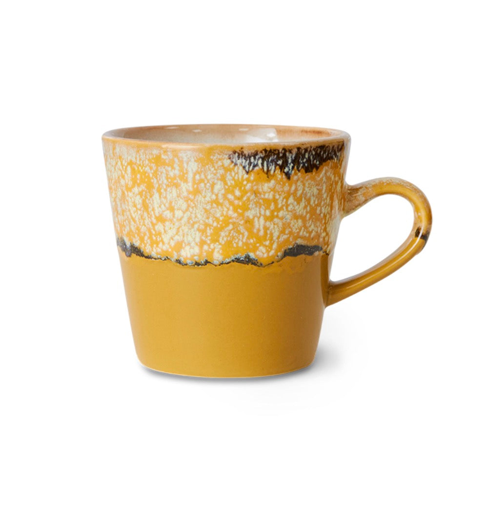HKliving 70s ceramics -  americano mug sunbeam