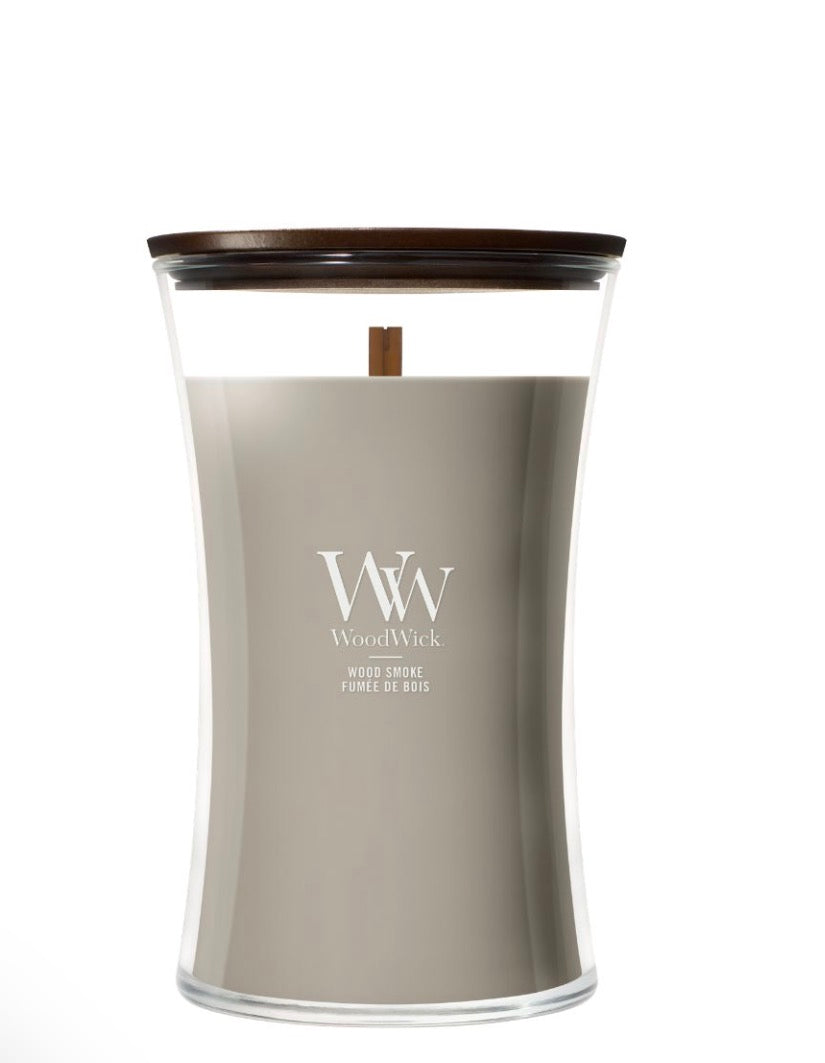 WoodWick Smoke Large geurkaars