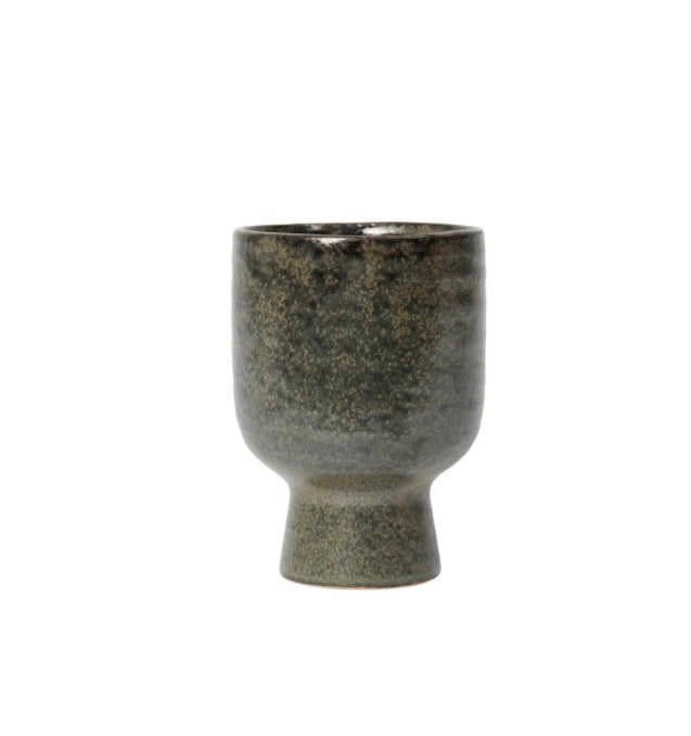 Bloempot Mika Ø10 x H14,5 cm – Donker Groen | Broste Chopenhage