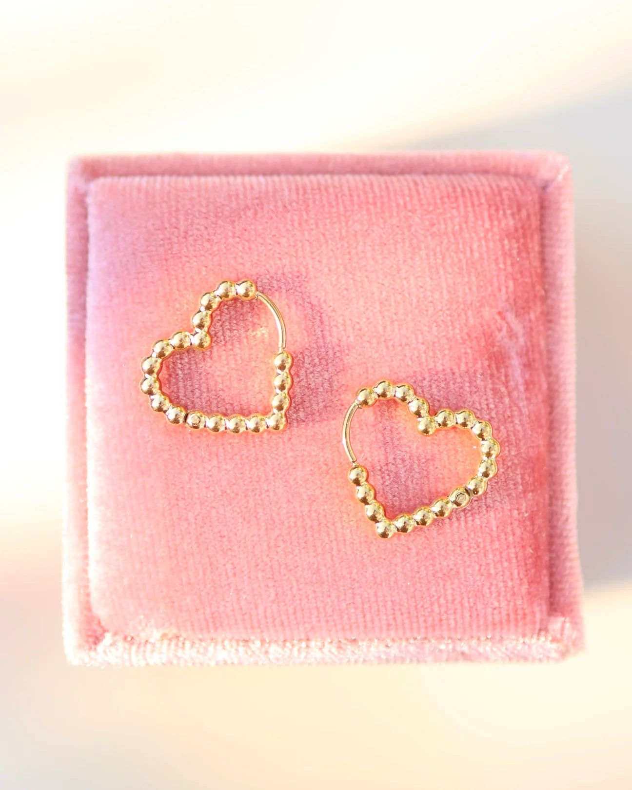 Bubbly Heart oorbel
