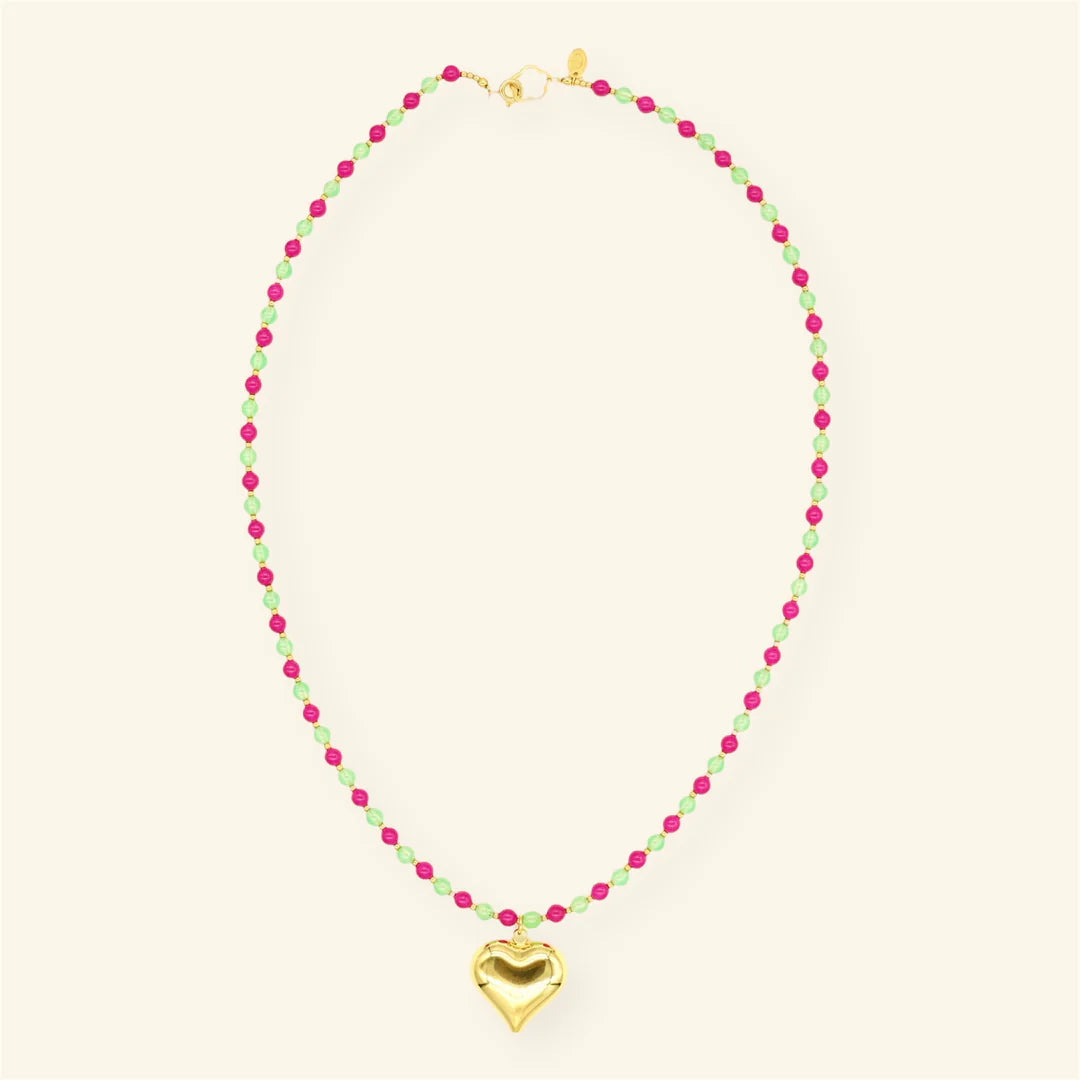 Green Fuchsia ketting