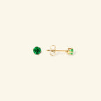 Emerald Stud - Single piece