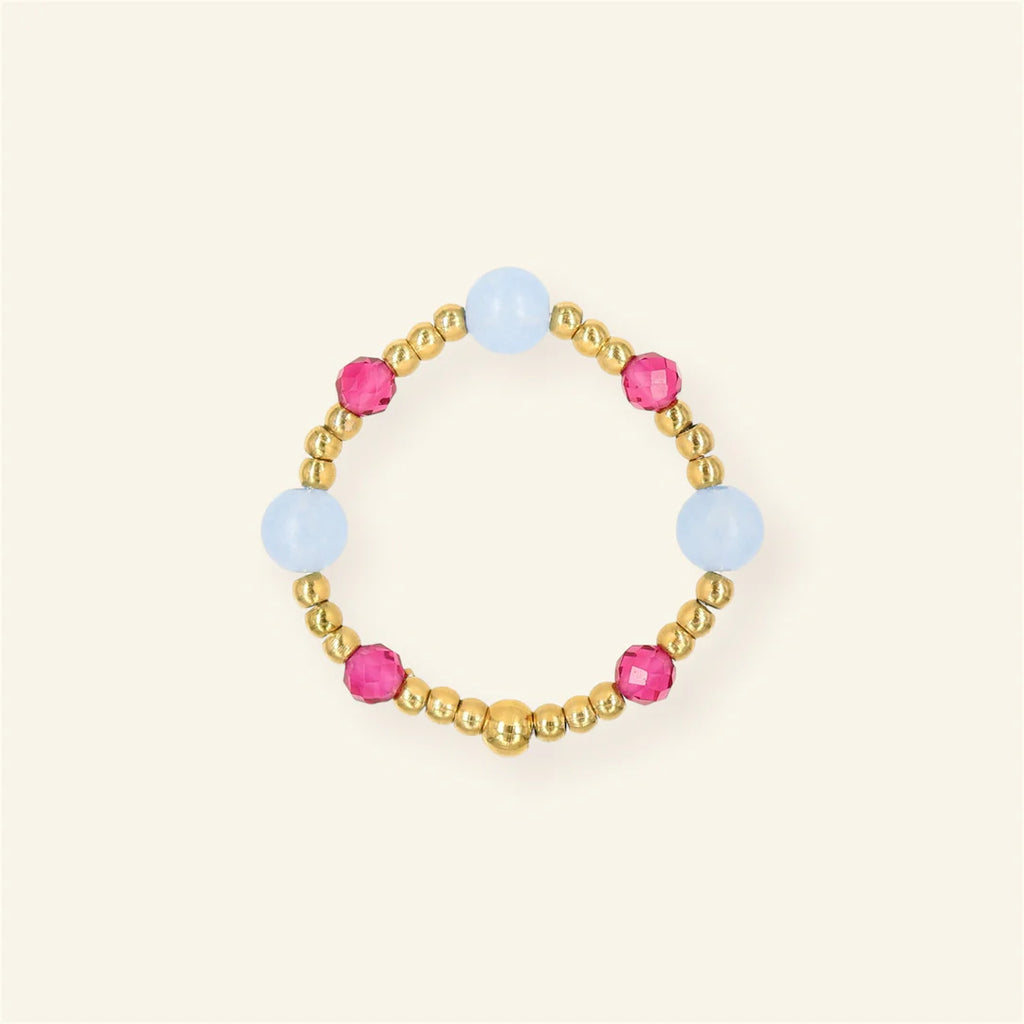 Sky Blue Fuchsia ring