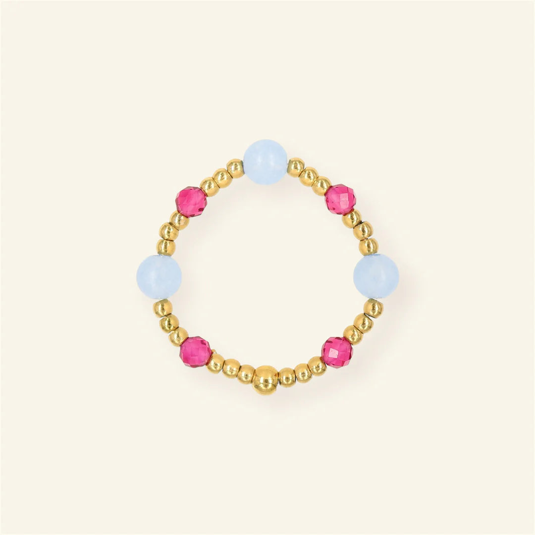 Sky Blue Fuchsia ring
