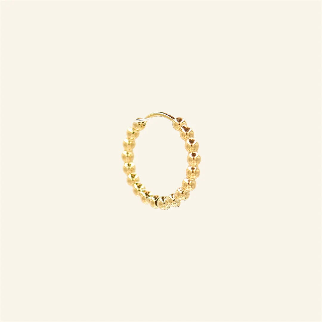Bubble Circle oorbel