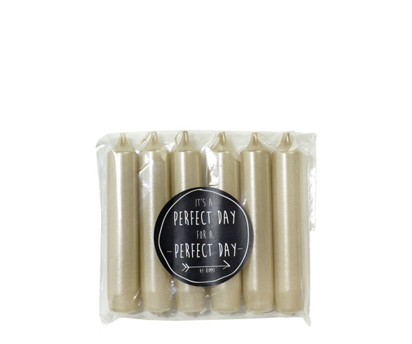 Dinerkaars Champage kadozakje per 6.