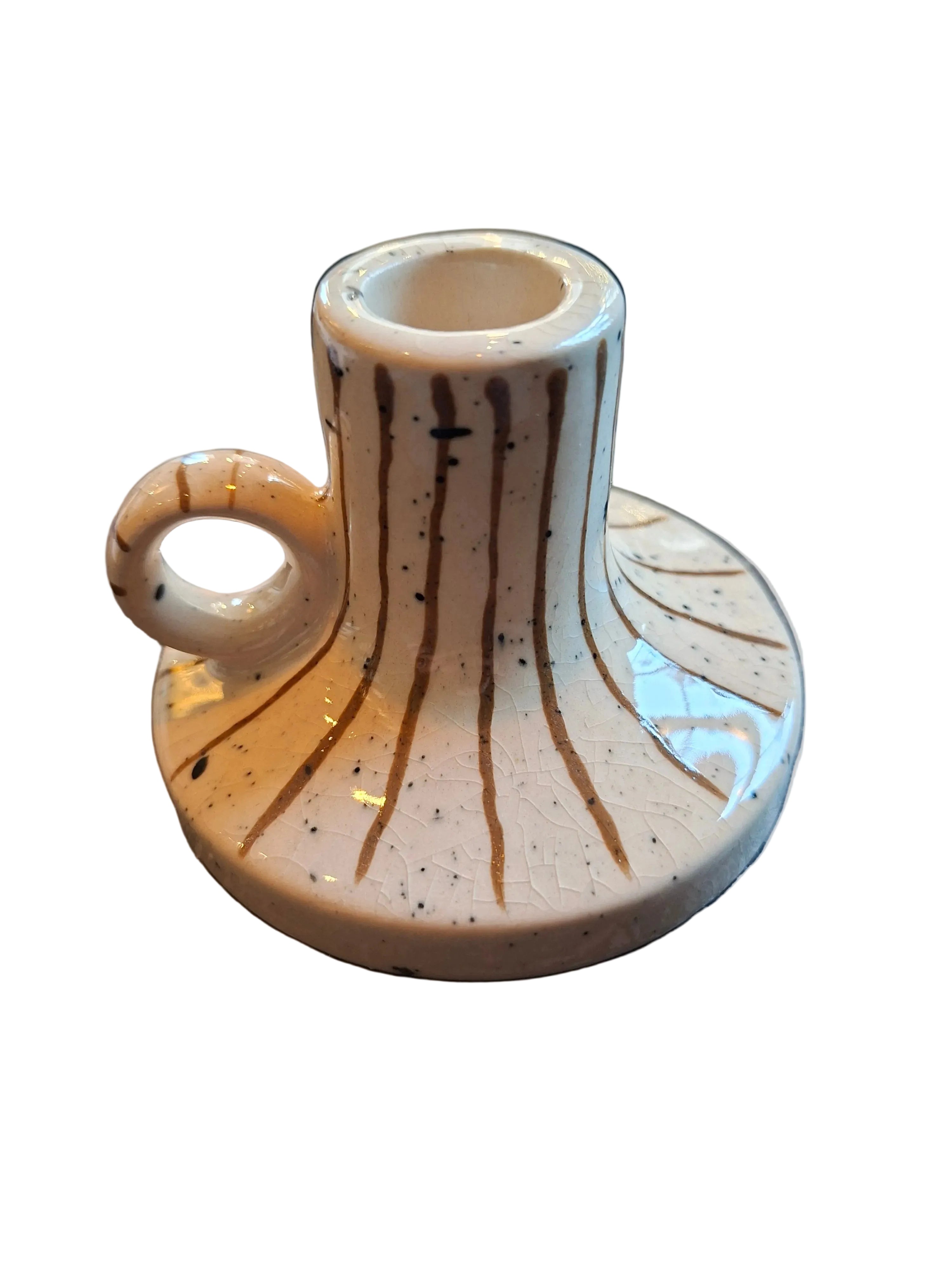 Aardewerk Kandelaar Pale