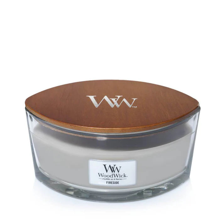Woodwick Fireside Ellipse candle