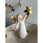 Angel Yael S - wit & goud